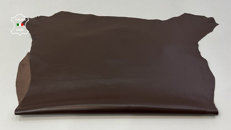 BROWN Soft Italian Lambskin Lamb Sheep leather hide Bookbinding 6sqf 0.9mm #C439