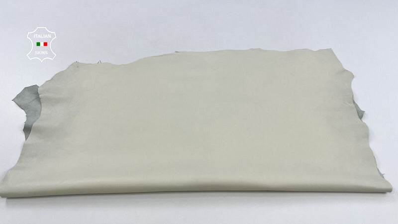 IVORY Thick Soft Italian Lambskin Sheep Lamb leather hides 7sqf 1.1mm #C2071