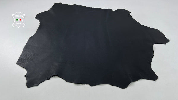 BLACK Thick Italian Metis Lambskin Lamb Sheep leather hides 5+sqf 1.1mm #C828