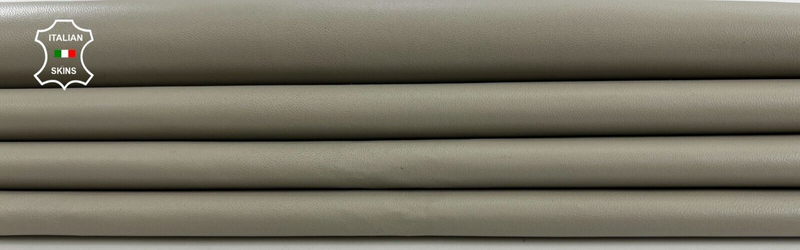 GREY Thin Soft Italian Lambskin Sheep Lamb leather hides skins 5sqf 0.6mm #C578