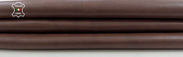 BROWN ROUGH Thick Soft Italian Goatskin Goat leather hides  5sqf 1.2mm #C1602