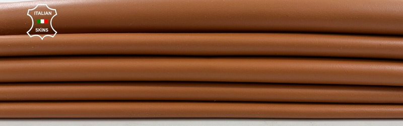 TAN LIGHT BROWN Soft Italian Lambskin Sheep leather  3 skins 25sqf 0.9mm #C1081