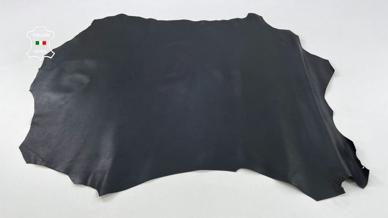 BLACK Italian Metis Lambskin Lamb Sheep leather skins hides 6sqf 0.9mm #C1254