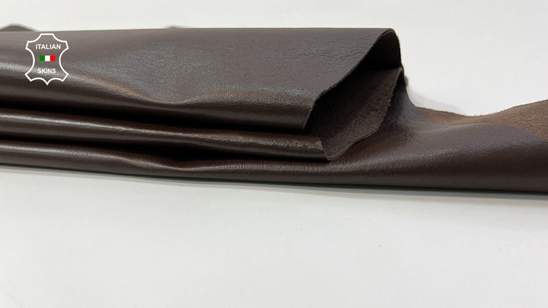 BROWN Soft Italian Lambskin Lamb Sheep leather hide Bookbinding 6sqf 0.9mm #C439