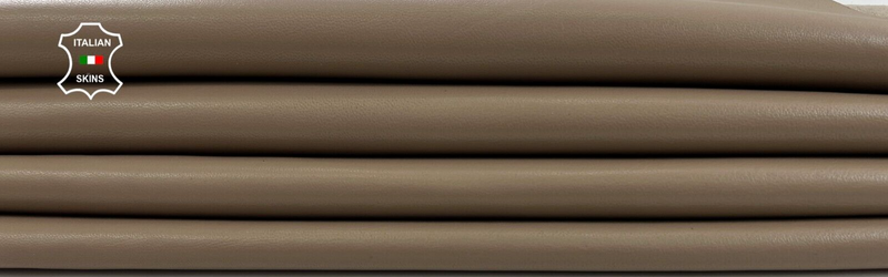 LIGHT TAUPE CAFFE LATTE Soft Italian Lambskin Sheep leather 6sqf 1.0mm #C1082