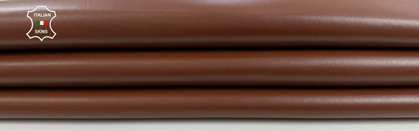 BROWN Italian METIS Lambskin Sheep Lamb leather skins hides 4+sqf 0.9mm C3002