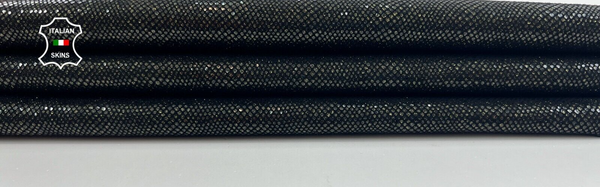 BRONZE PEARLIZED REPTILE PRINT ON Soft Italian Goat leather 2+sqf 0.8mm #C1184