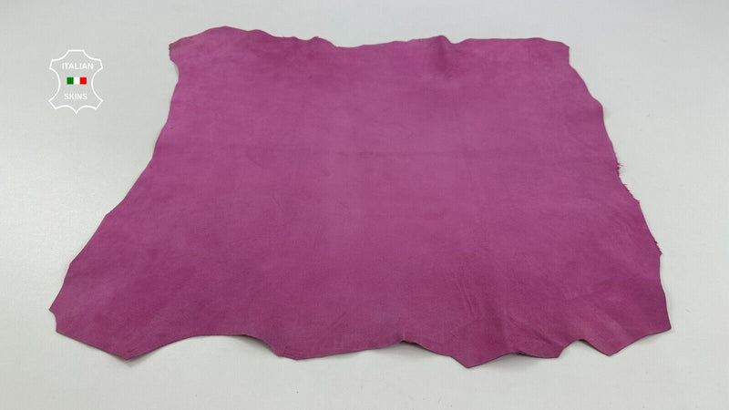 PINK SUEDE Soft Goatskin Goat leather skin skins hide hides 4+sqf 1.0mm #C2809