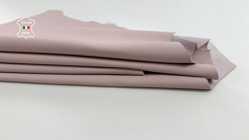 BOIS DE ROSE PINK Soft Italian Lambskin Sheep leather hides 6+sqf 0.7mm #C2878