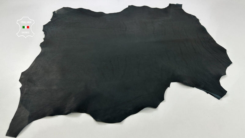 NATURAL ANTHRACITE MIDNIGHT NAKED Lambskin leather hides skins 8sqf 1.0mm #C2387