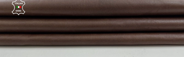 BROWN Thin Soft Stretch Lambskin Sheep Lamb leather skin hides 5sqf 0.6mm #C1606