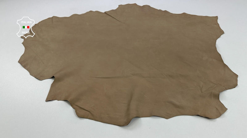 NATURAL BISCUIT BEIGE Soft Lambskin Lamb Sheep leather hides 6+sqf 0.7mm #C2604