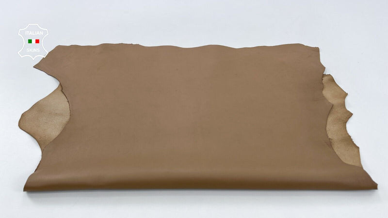 SAND DEEP NUDE Soft Italian Lambskin sheep leather hides skins 5+sqf 1.0mm #C666