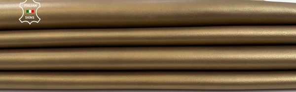 BRONZE PEARLIZED Soft Italian Lambskin leather Bookbinding 10sqf 1.0mm #C2890