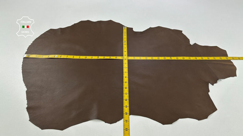 BROWN Soft Italian Lambskin Sheep leather  hides Bookbinding 4+sqf 0.7mm #C2737