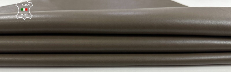 ARMY GREEN Soft Lambskin Sheep leather Bookbinding hides skins 6+sqf 0.8mm C2871