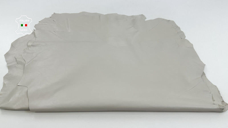 LIGHT BEIGE Thin Soft Lambskin Sheep leather hides 3 skins 25sqf 0.6mm #C2866