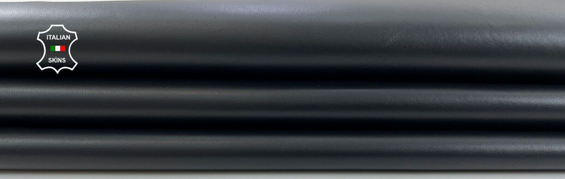 BLACK Italian Metis Lambskin Lamb Sheep leather skins hides 5sqf 0.9mm #C819