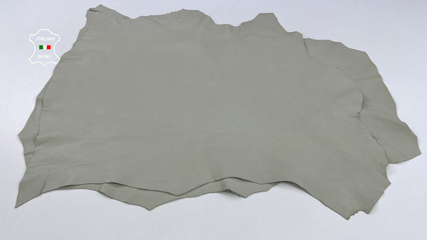 LIGHT GREENISH KHAKI Soft Italian Lambskin leather 2 skins 9+sqf 0.8mm #C1811