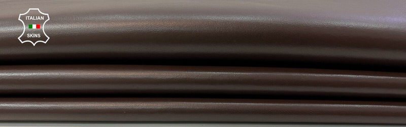 BROWN Soft Italian Lambskin Lamb Sheep leather hide Bookbinding 6sqf 0.9mm #C439