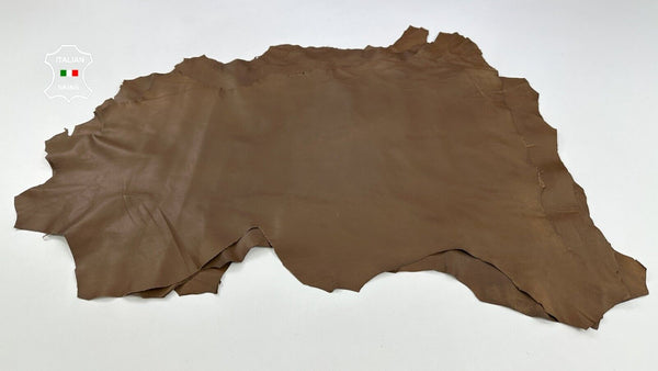 OAK BROWN Thin Soft Italian Lambskin Sheep leather 4 skins 16sqf 0.6mm #C2160