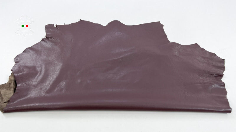 FADED PURPLE VEGETABLE TAN Thick Soft Italian Lambskin leather 7+sqf 1.1mm C1216