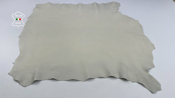 IVORY Thick Soft Italian Lambskin Sheep Lamb leather hides 7sqf 1.1mm #C2071