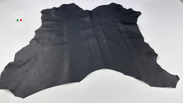 BLACK Italian Lambskin Sheep Lamb leather hides Bookbinding 6+sqf 0.8mm #C2288