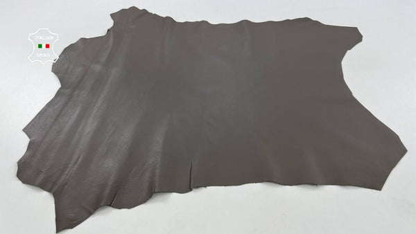 TAUPE BROWN Soft Italian Lambskin leather hides Bookbinding 5+sqf 0.9mm #C1449