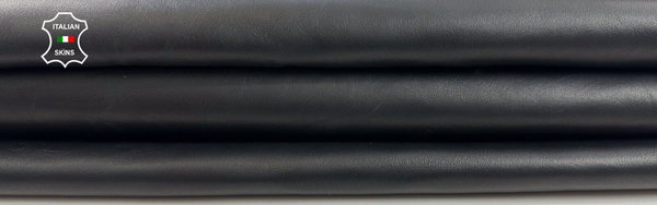 BLACK Italian Lambskin Sheep Lamb leather hides Bookbinding 6+sqf 0.8mm #C2288