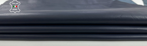 DARK BLUE Soft Italian Lambskin Sheep Lamb leather Bookbinding 7sqf 0.7mm #C3009