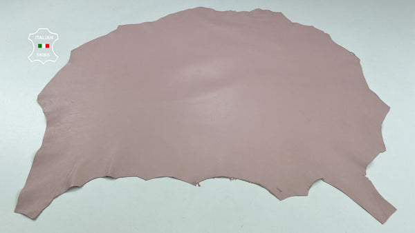 BABY PINK Thin Soft Italian Lambskin Sheep Lamb leather hides 6sqf 0.6mm #C1964