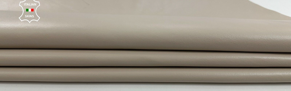 BEIGE IVORY Soft Lambskin Sheep Lamb leather hide hides skins 7+sqf 0.9mm #C2873