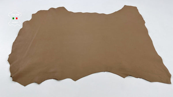 SAND DEEP NUDE Soft Italian Lambskin sheep leather hides skins 5+sqf 1.0mm #C666