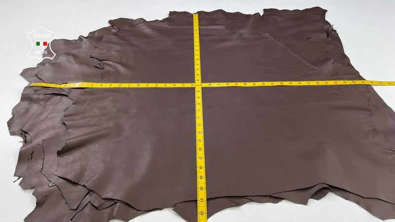 RUSSET BROWN Soft Italian Lambskin leather hides 5 skins 30+sqf 0.8mm #C2055