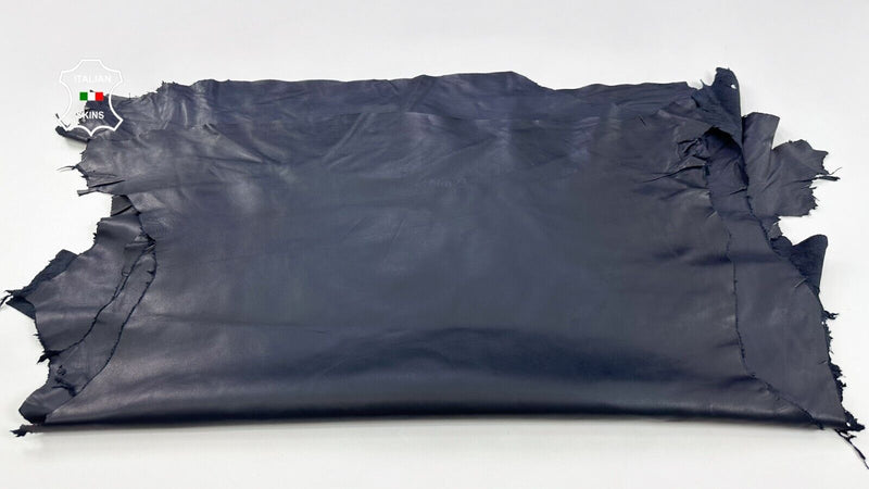 DARK BLUE Soft Italian Lambskin Sheep leather hides 5 skins 22sqf 0.7mm #C2300