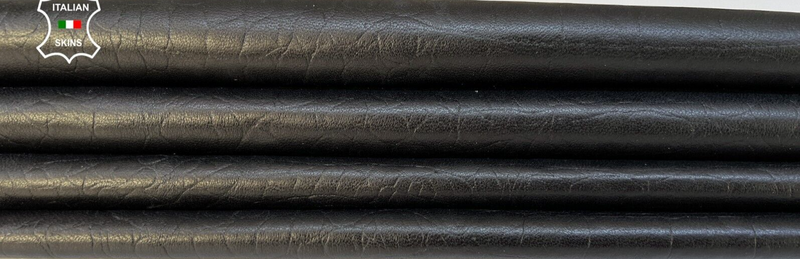 BLACK CROCODILE PRINT On Soft Italian Lambskin Sheep leather 8+sqf 1.0mm #B8770