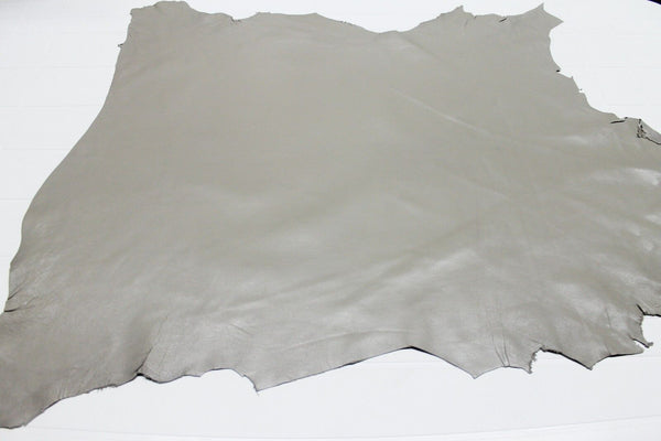 Italian Lambskin leather hide hides skin skins LIGHT TAUPE  6+sqf #A605