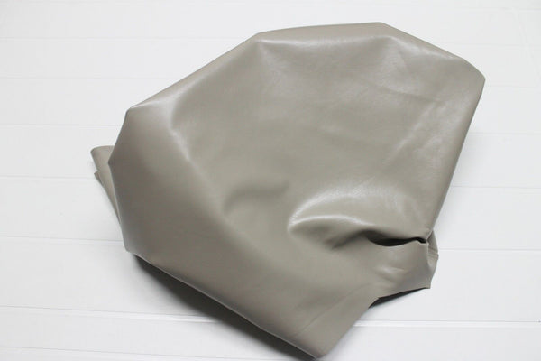 Italian Lambskin leather hide hides skin skins LIGHT TAUPE  6+sqf #A605