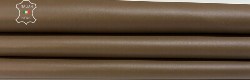 CAPPUCCINO BROWN Soft Italian Lambskin leather Bookbinding 3+sqf 0.9mm #B8257