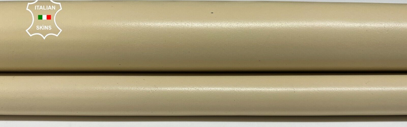 BEIGE CREAM Soft Italian Lambskin leather hides Bookbinding 4sqf 1.0mm #B4530