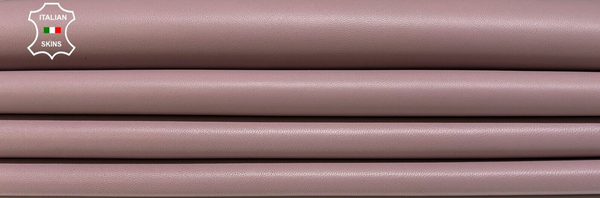 BOIS DE ROSE OLD PINK Soft Italian Lambskin leather 2 skins 12sqf 0.9mm #B9030