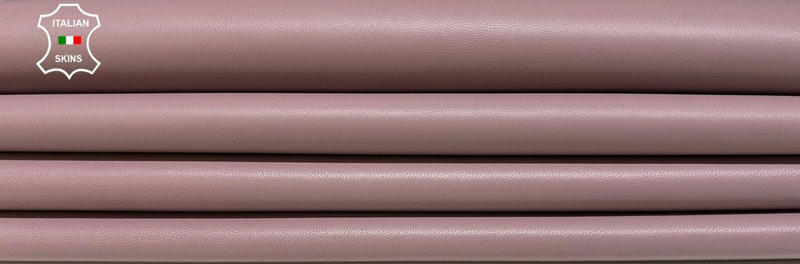 BOIS DE ROSE OLD PINK Soft Italian Lambskin leather 2 skins 12sqf 0.9mm #B9030