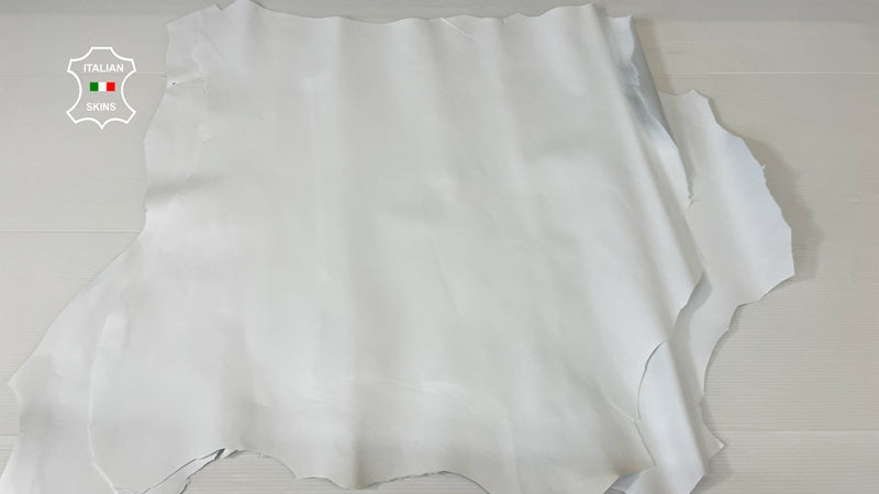 WHITE Italian Goatskin Goat wholesale leather skins 0.5mm to 1.2 mm