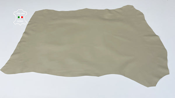 KHAKI BEIGE Italian genuine Lambskin Lamb Sheep leather skins hides 0.5mm to 1.2mm