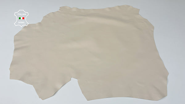 IVORY Italian genuine Lambskin Lamb Sheep leather skins hides 0.5mm to 1.2mm